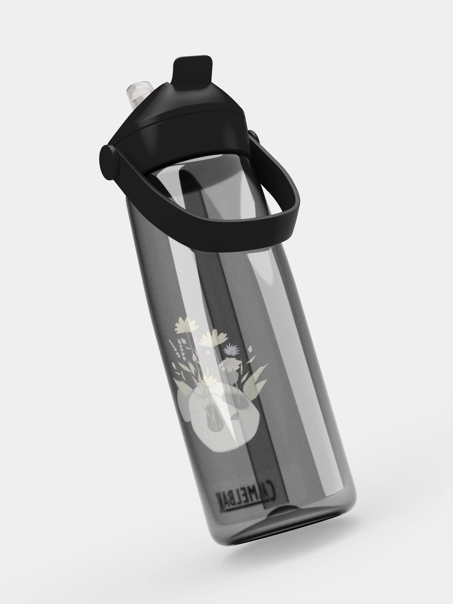 Panda Mask Water Bottle product image (20)