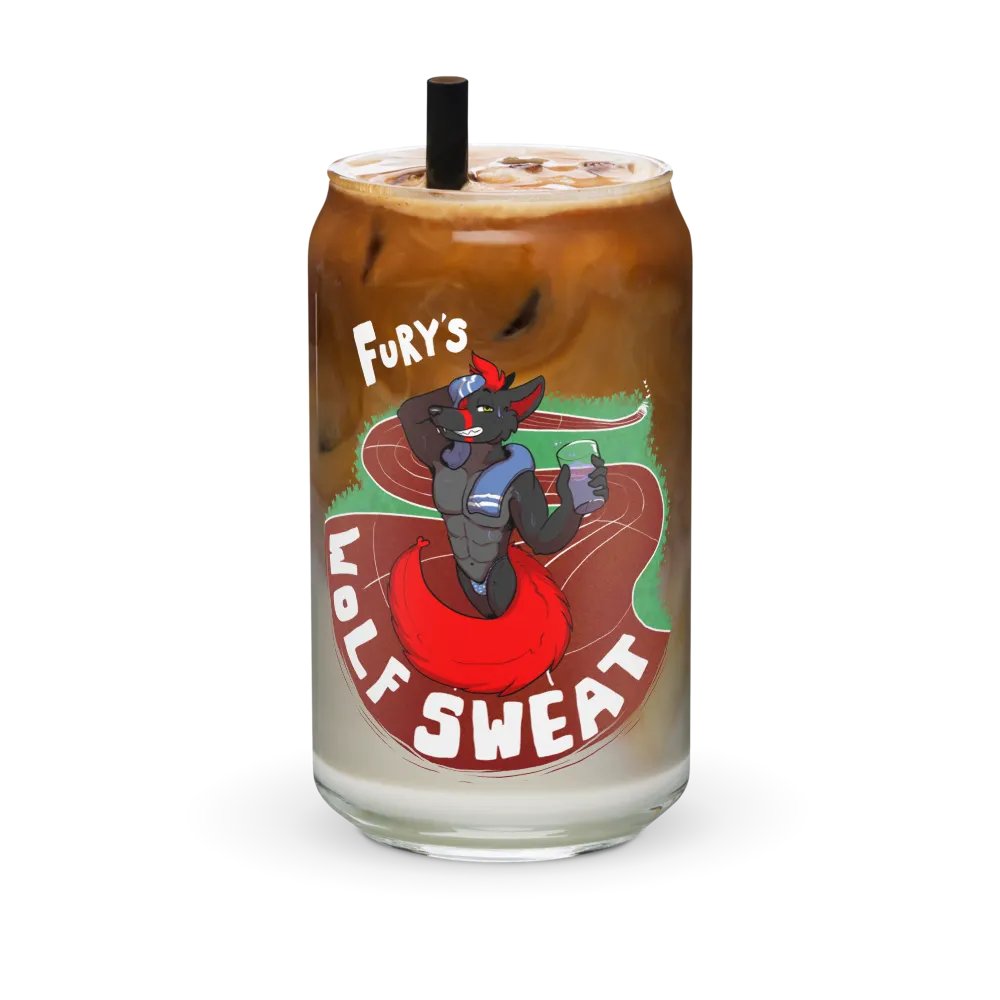 Fury's Wolf Sweat Can-Shaped Glass product image (36)