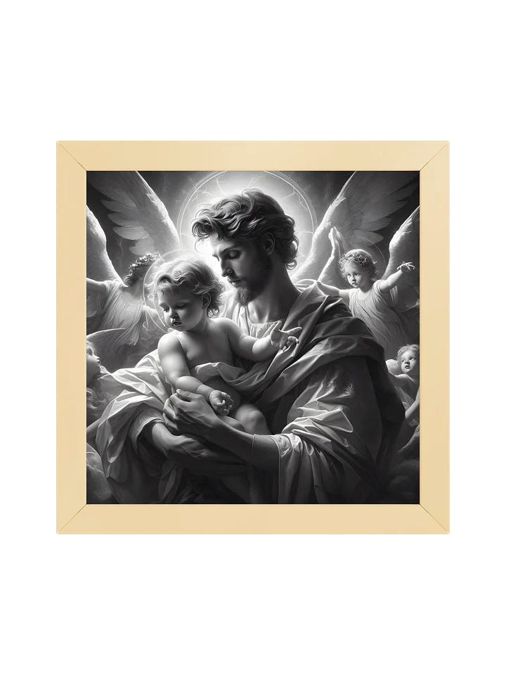 Saint Joseph and the Child Jesus, Wall Art product image (1)