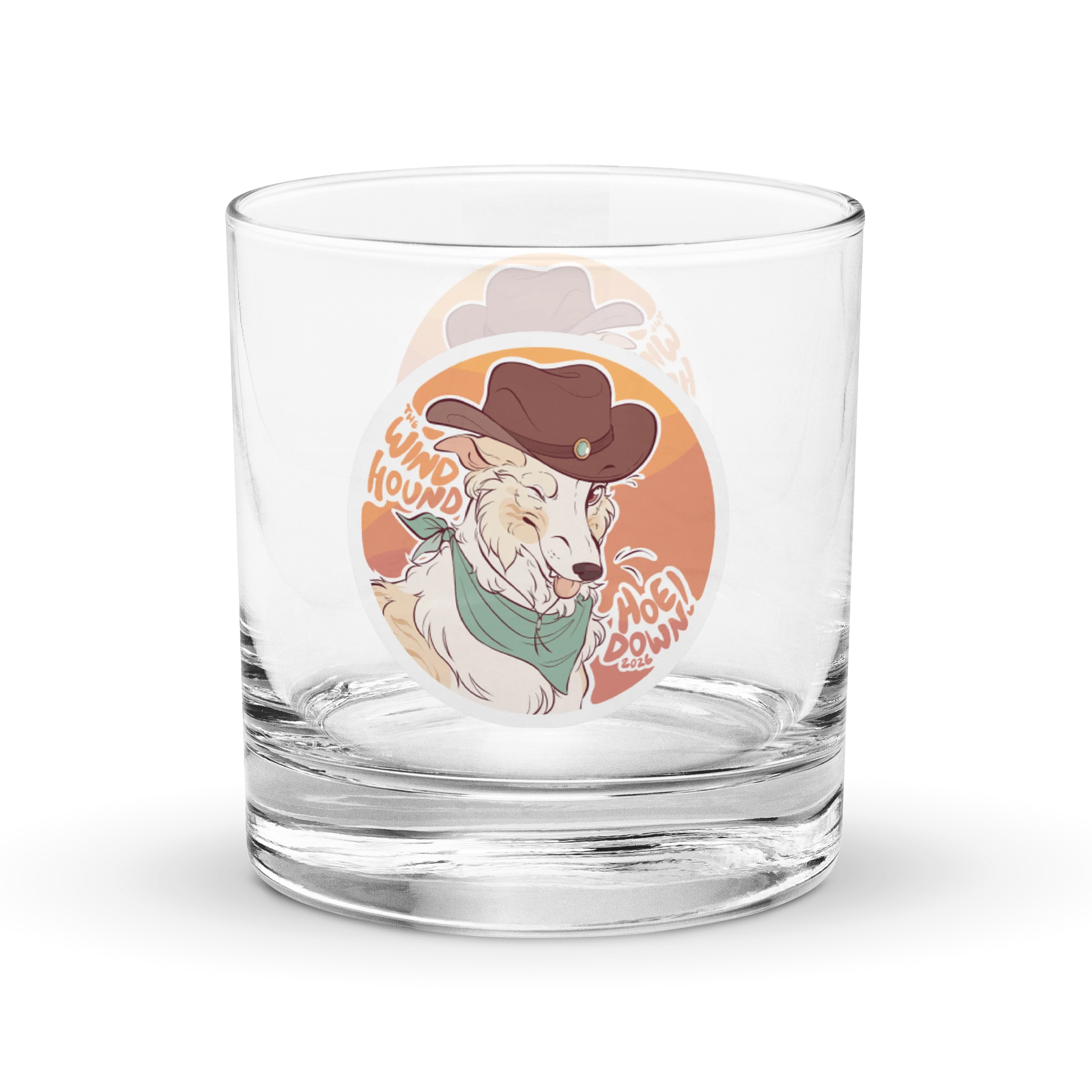 Winky Sundance - Orange - Rocks Glass product image (1)