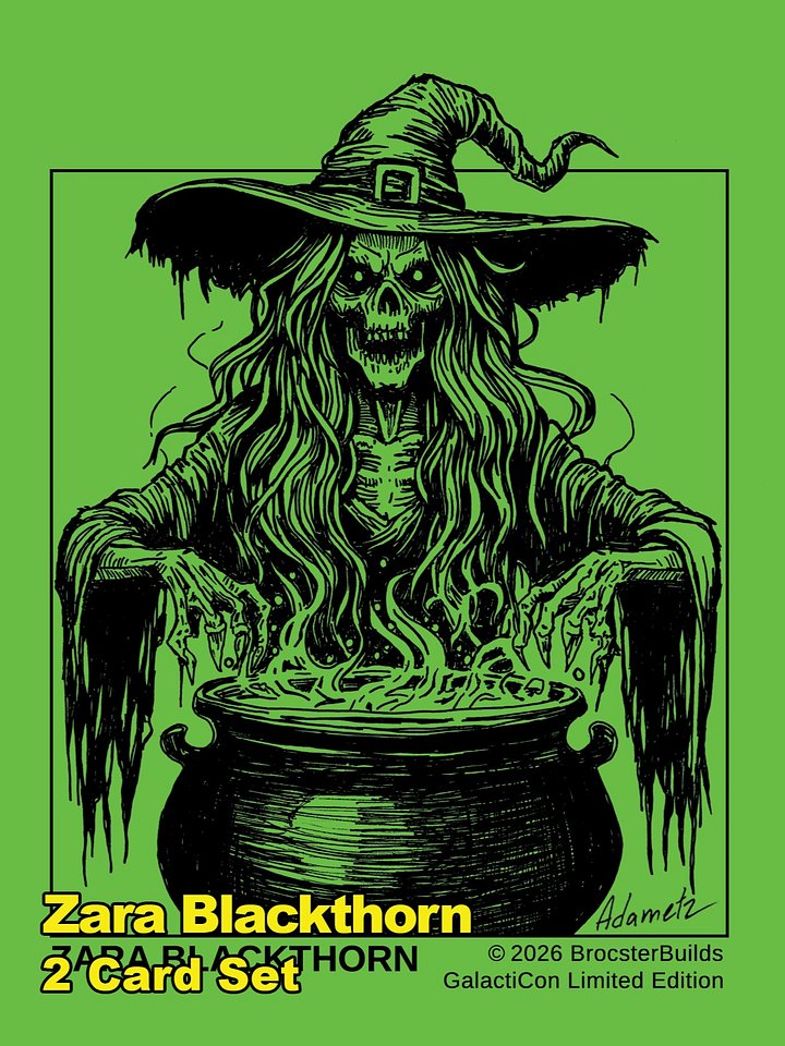 Zara Blackthorn - Game Cards product image (1)