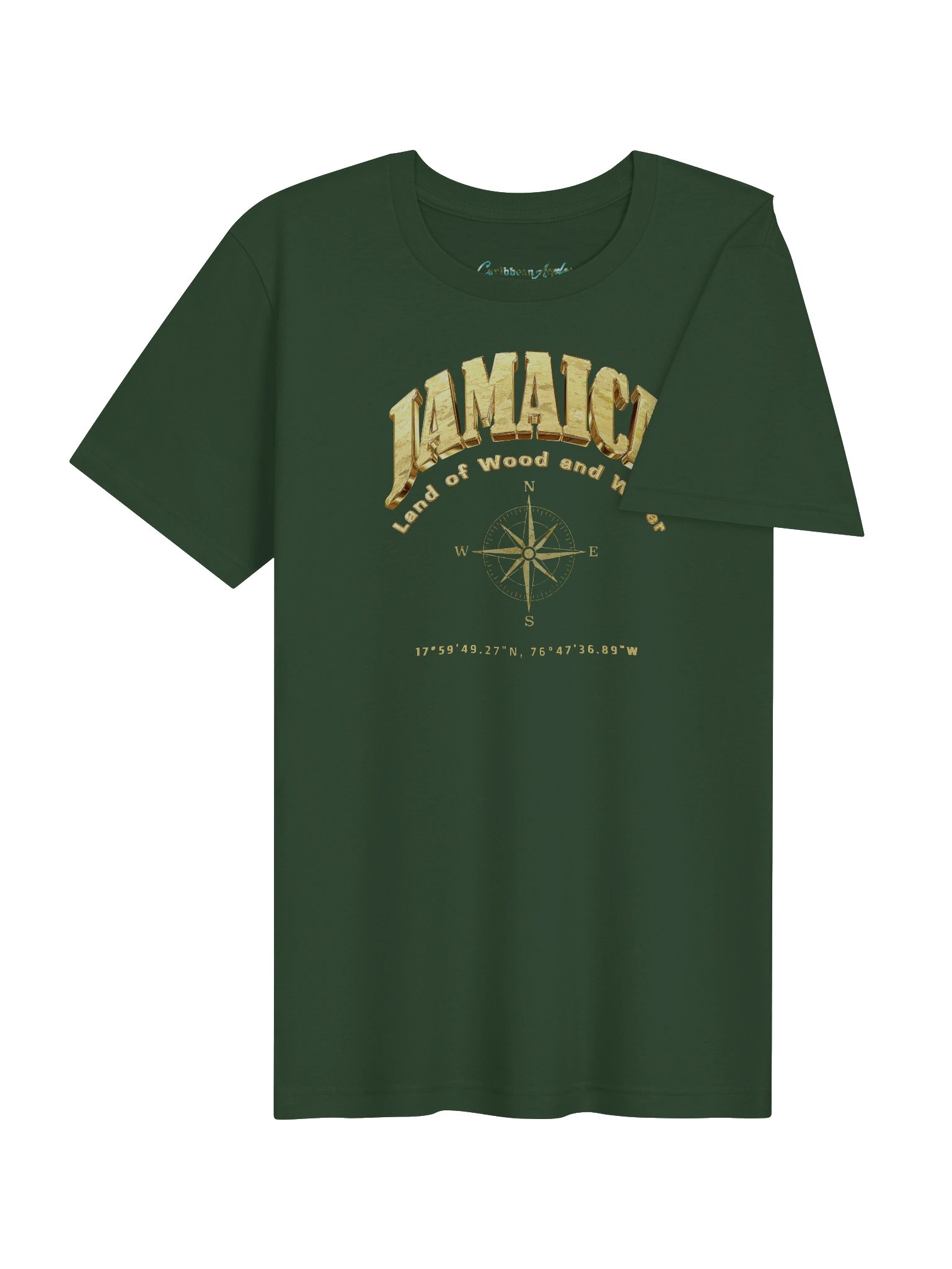 Compass - Jamaica - Vintage Gold | Supersoft T-Shirt product image (4)