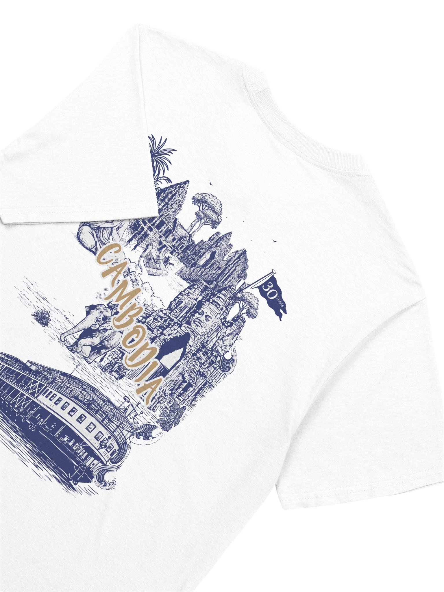 30th t-shirt - Cambodia product image (8)