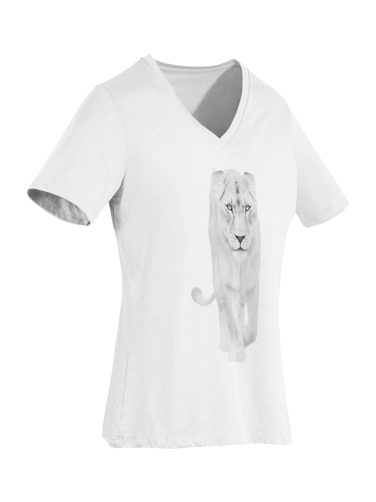 Ethereal Lioness V-Neck Tee product image (7)