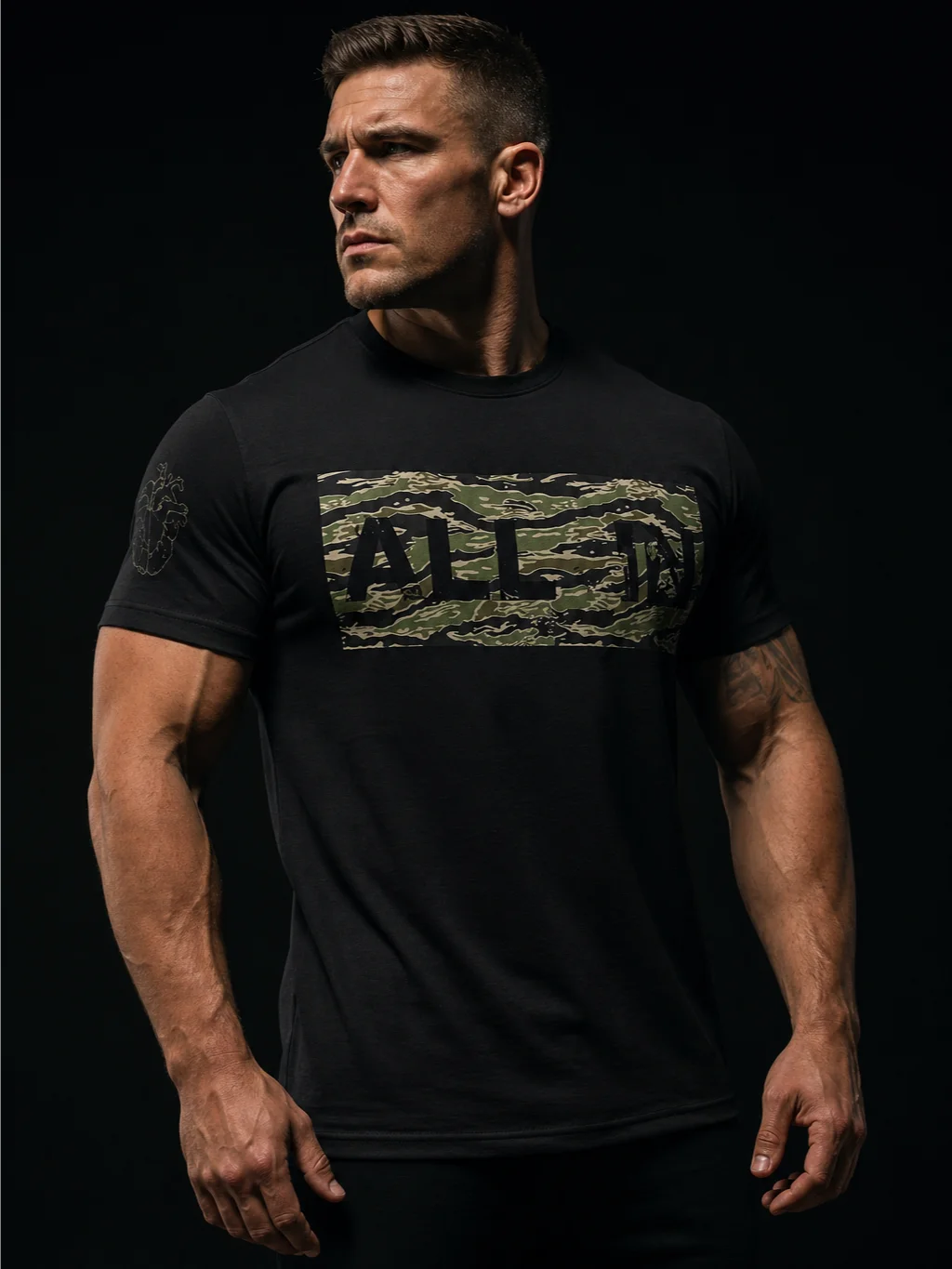 All In Tiger Stripe T-Shirt(2) product image (1)