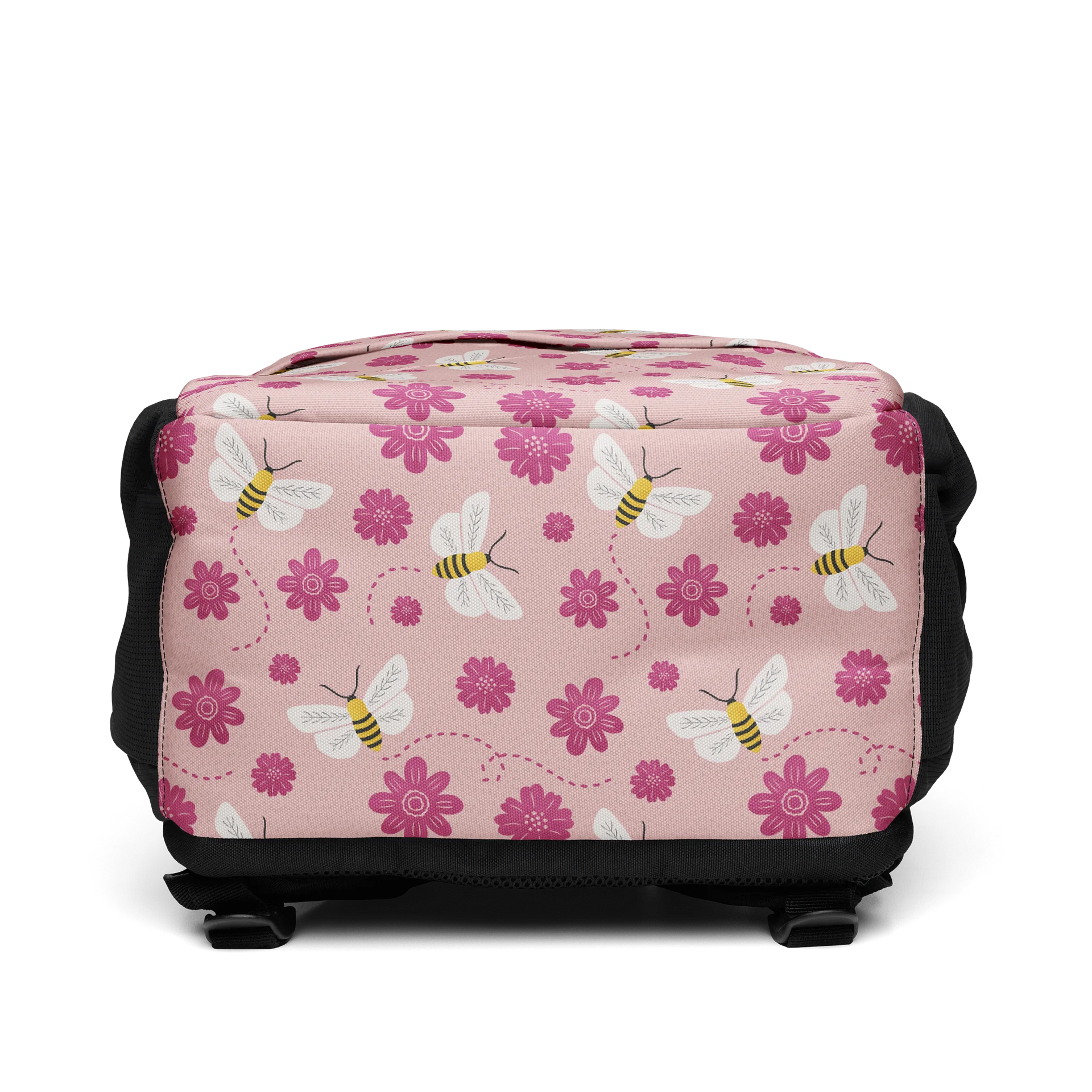 Little Pink Bees Utility Backpack product image (3)