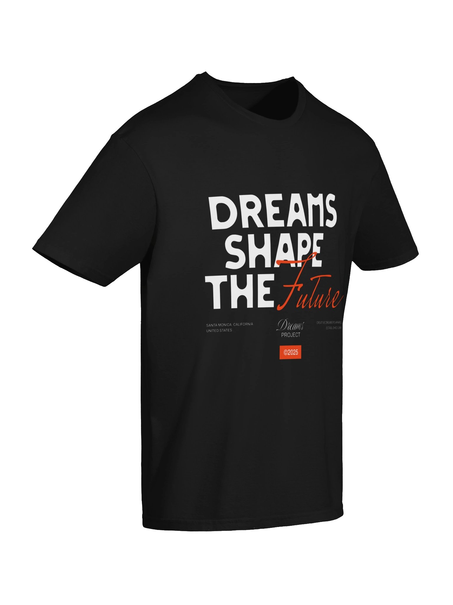Dreams Shape The Future Typography Graphic Unisex Softstyle T-Shirt product image (5)