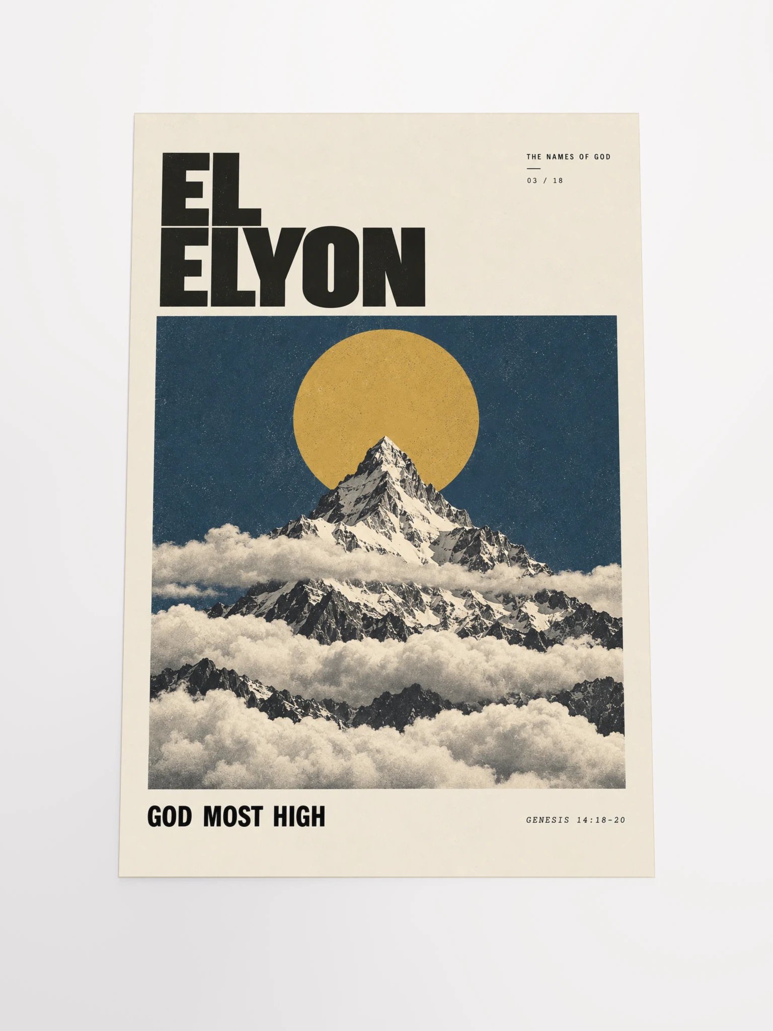 El Elyon | Names of God Art Print product image (11)