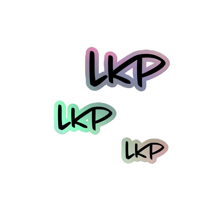Low Key Philosopher Holograhpic Sticker product image (2)