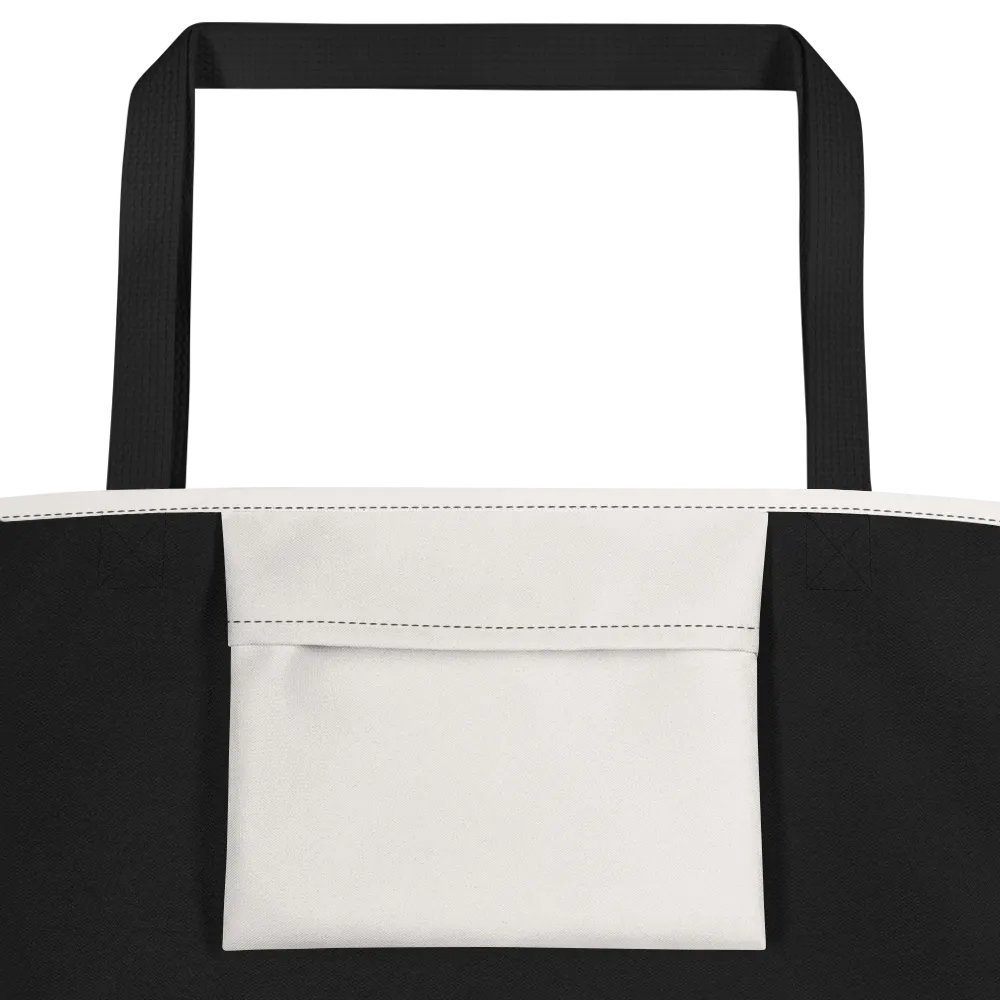 Large Tote Bag w/ Pocket LTFB0107 product image (2)