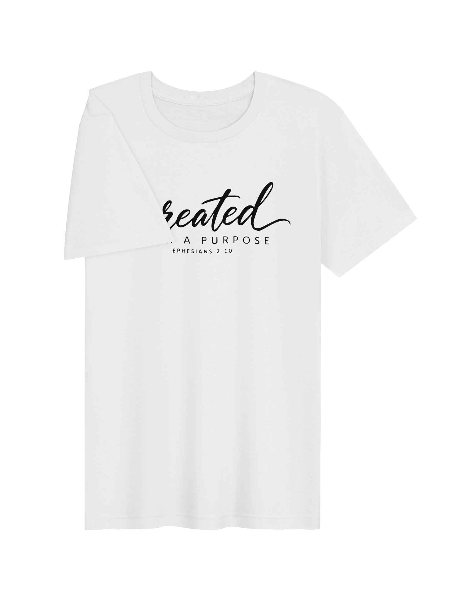 Created With A Purpose Graphic T-Shirt | Unisex Bible Verse Tee product image (3)