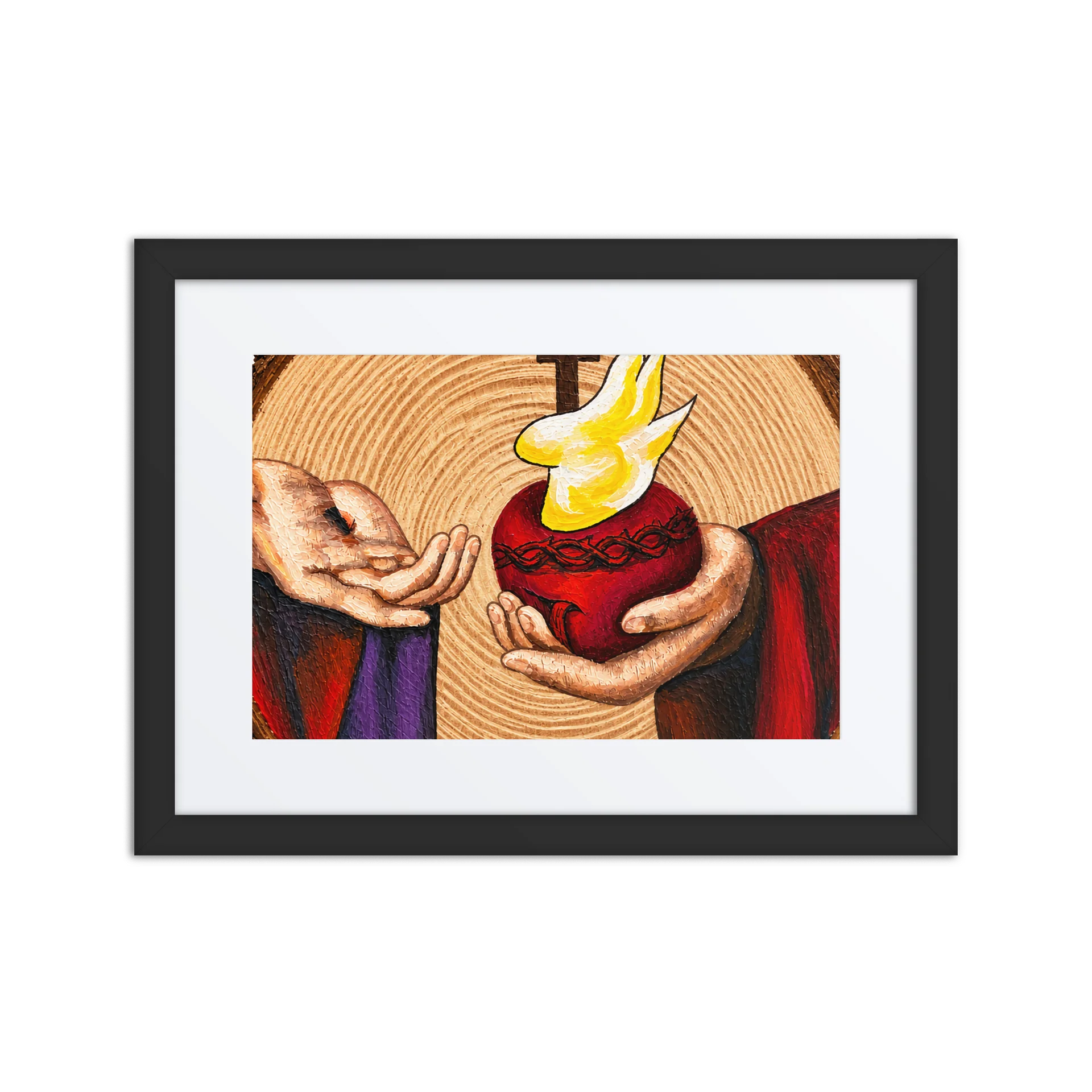 Abide in Me Matte Paper Framed Poster product image (1)
