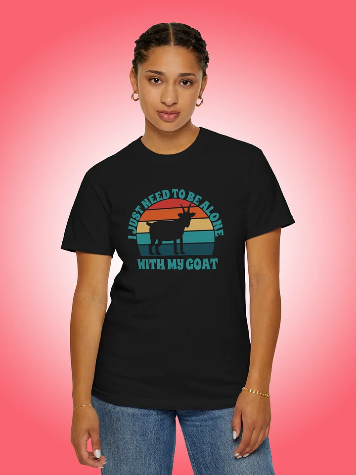 I Just Need To Be Alone with My Goat product image (1)