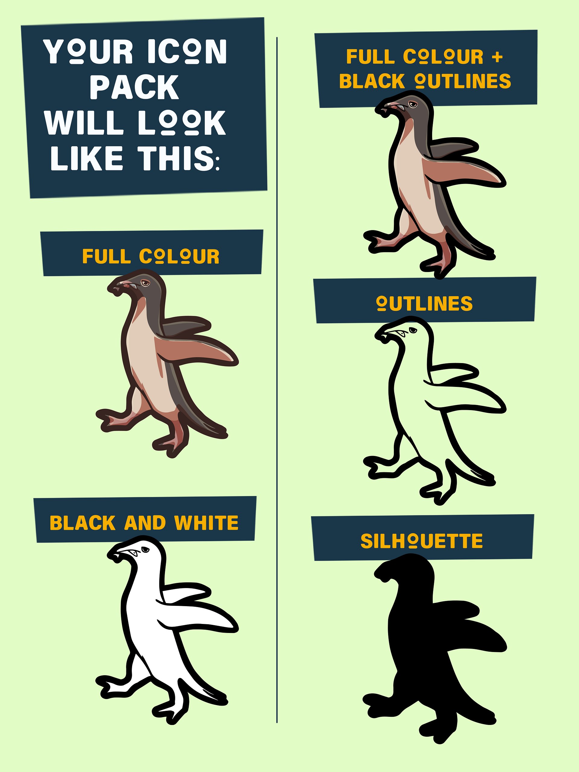 52 Fun Animals for Children - Icon Pack product image (7)