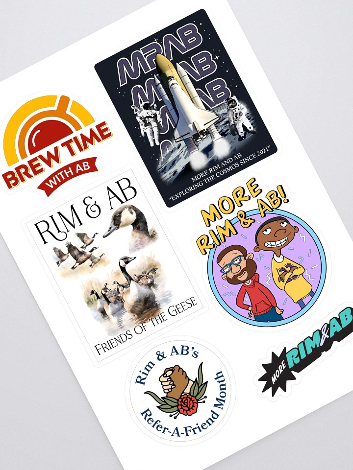 More Rim and AB Sticker Sheet product image (1)