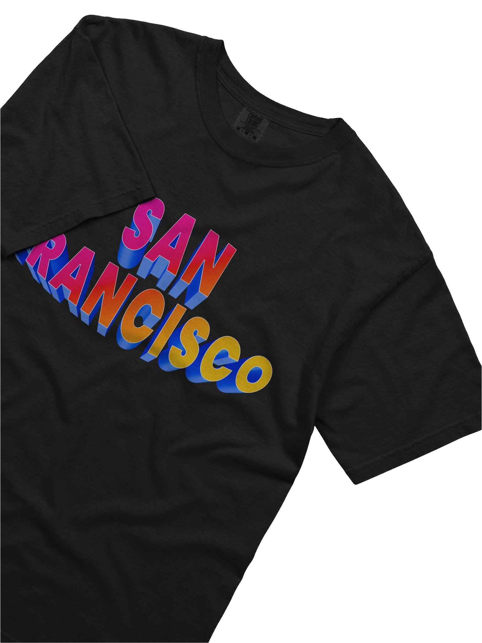 SAN FRANCISCO 3D Bold T-Shirt product image (5)