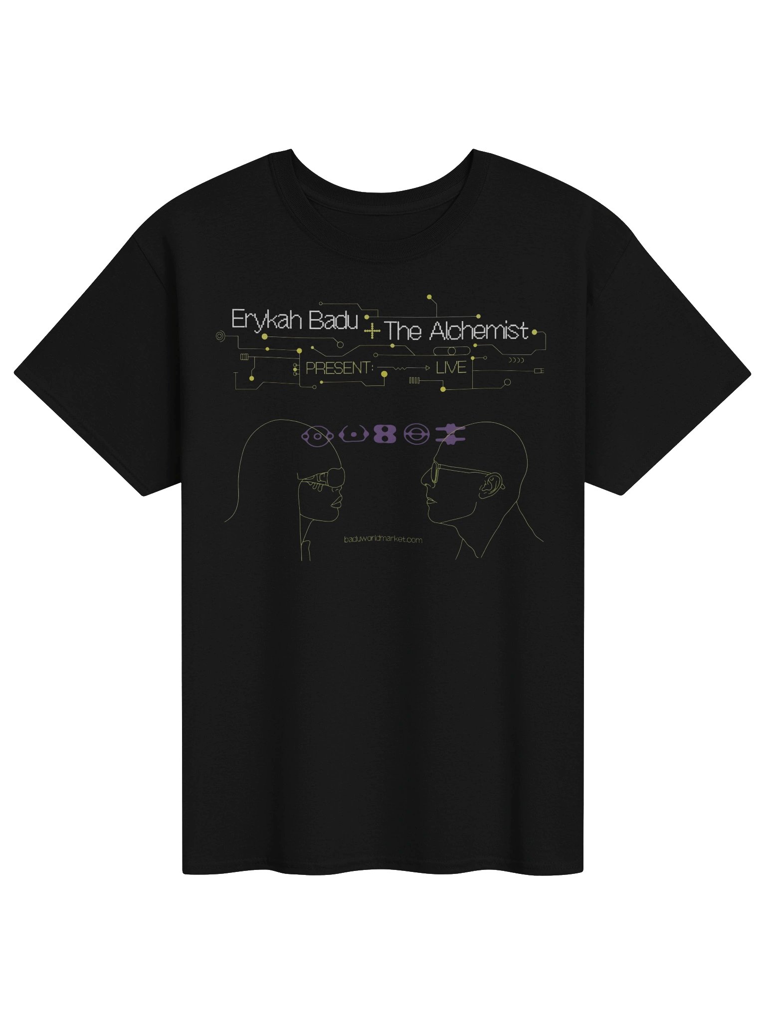 Erykah Badu Dates With De La Soul, The Alchemist & Smino Tour Tshirt product image (1)