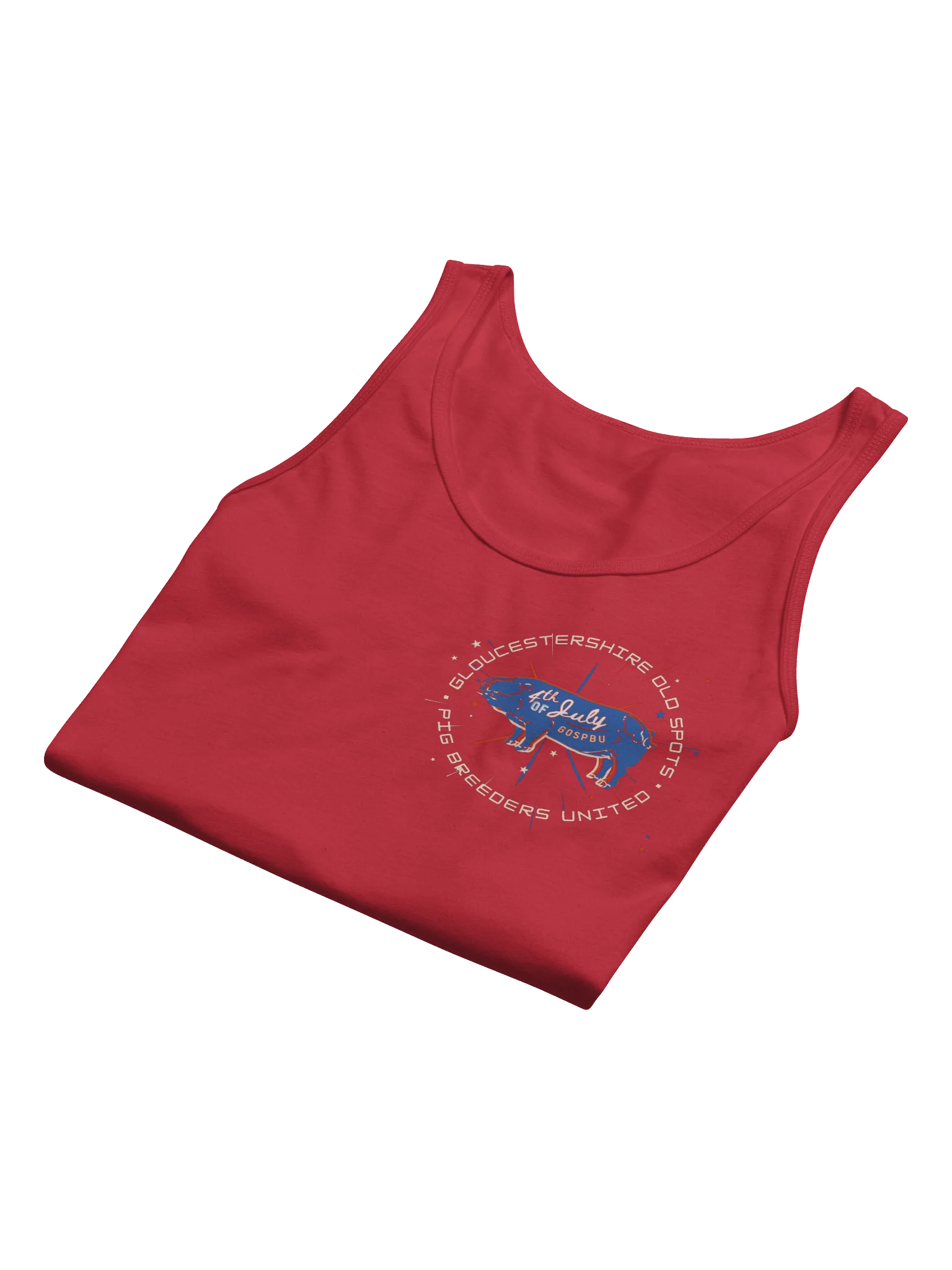 4th of July Pig Breeders United Tank product image (8)