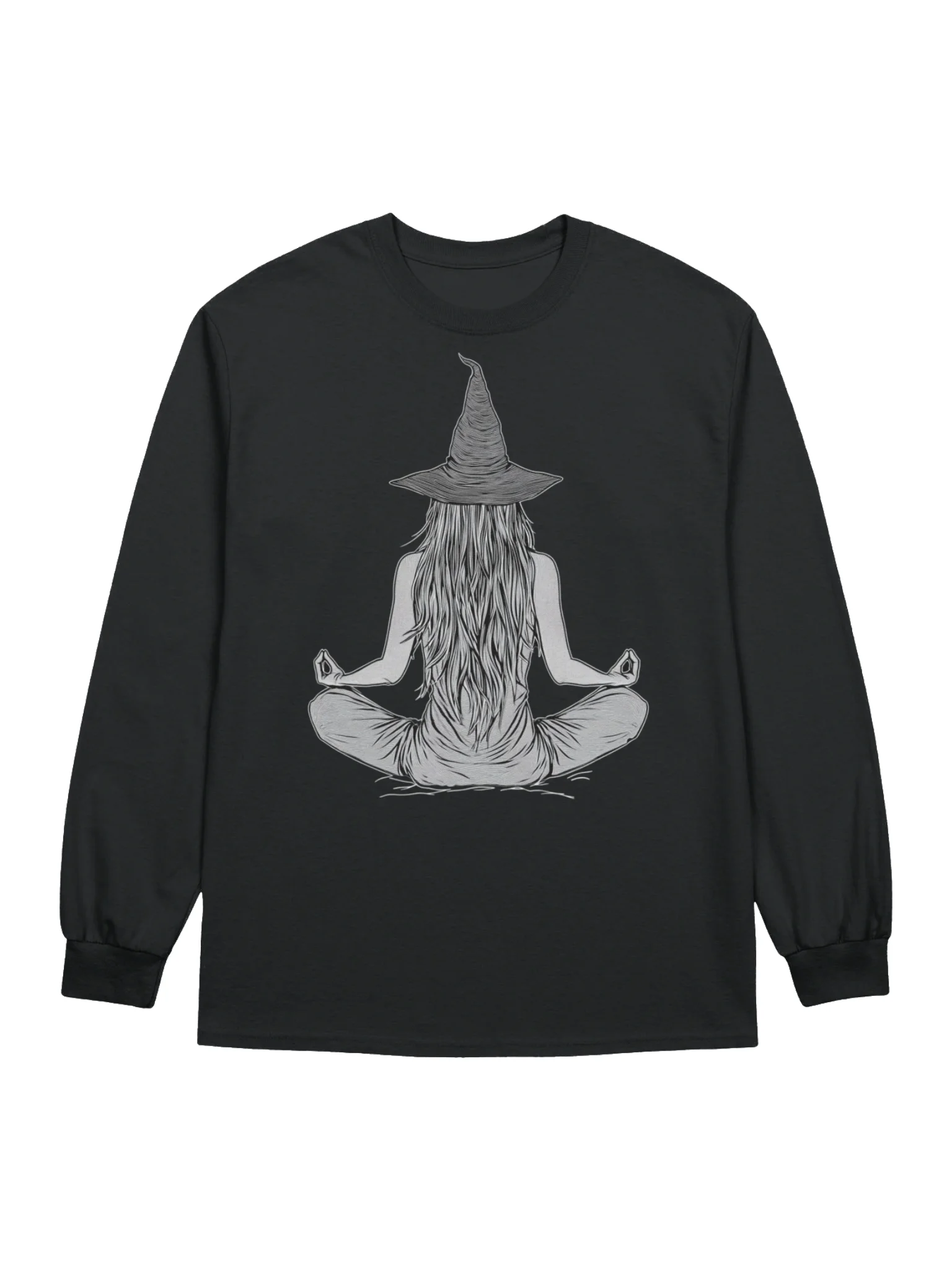 Witchy Meditation Long-Sleeve T-Shirt product image (1)
