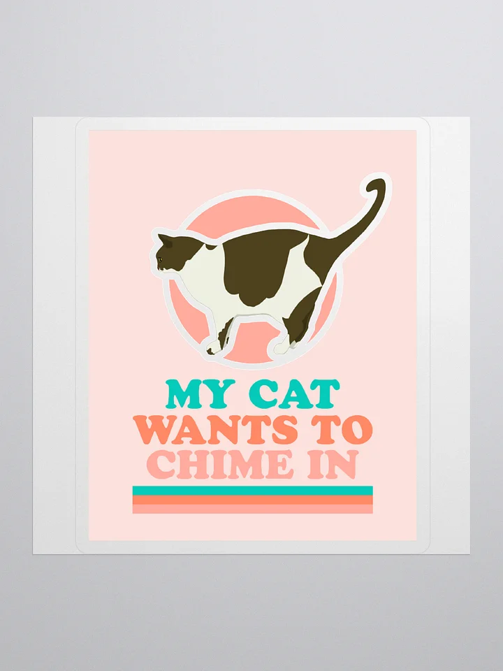 Cat Chime - Sticker product image (1)