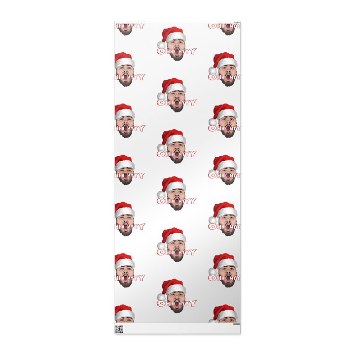 OH MY CHRISTMAS WRAPPING PAPPER product image (3)