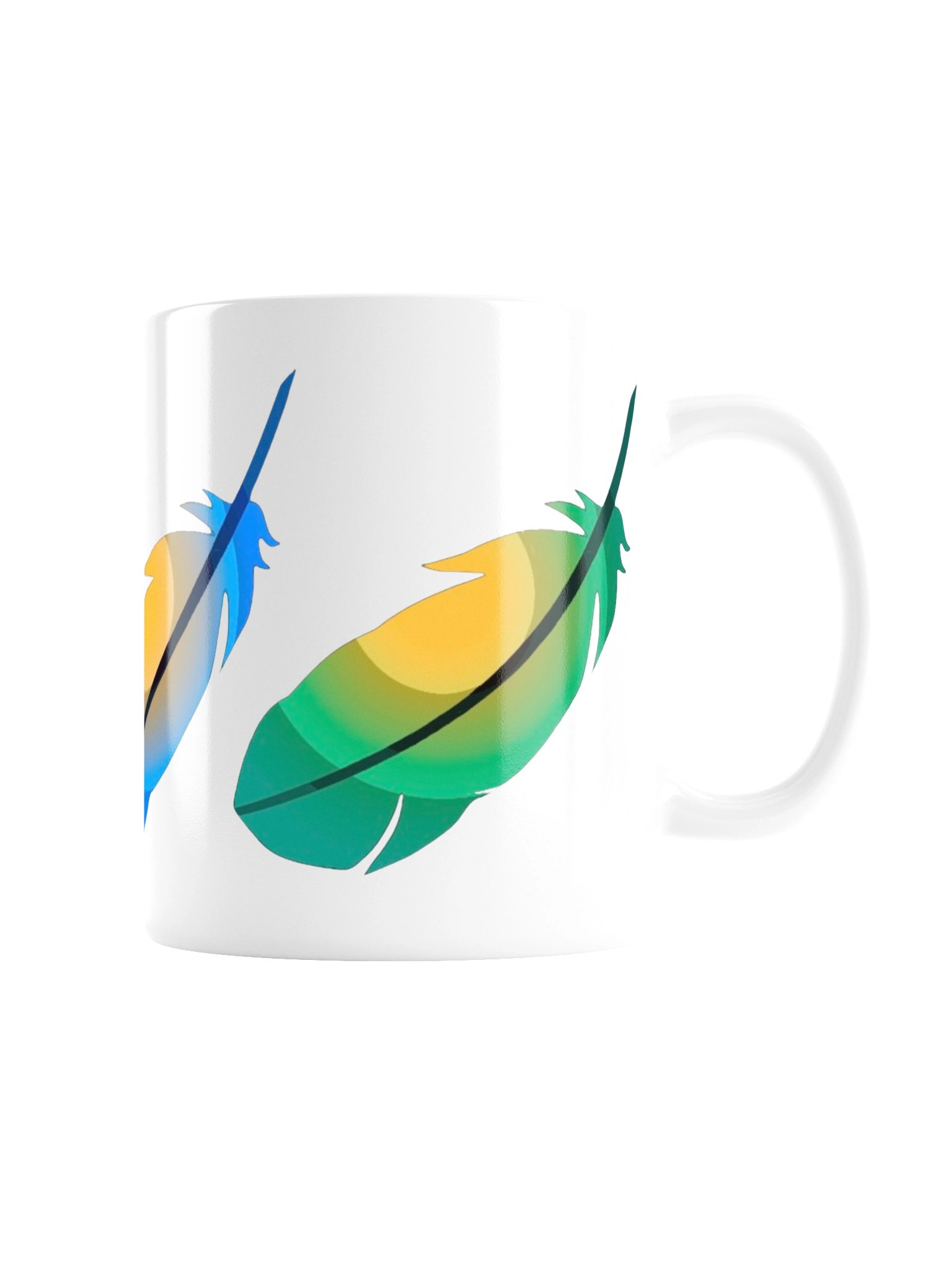 White Feather Mug product image (3)