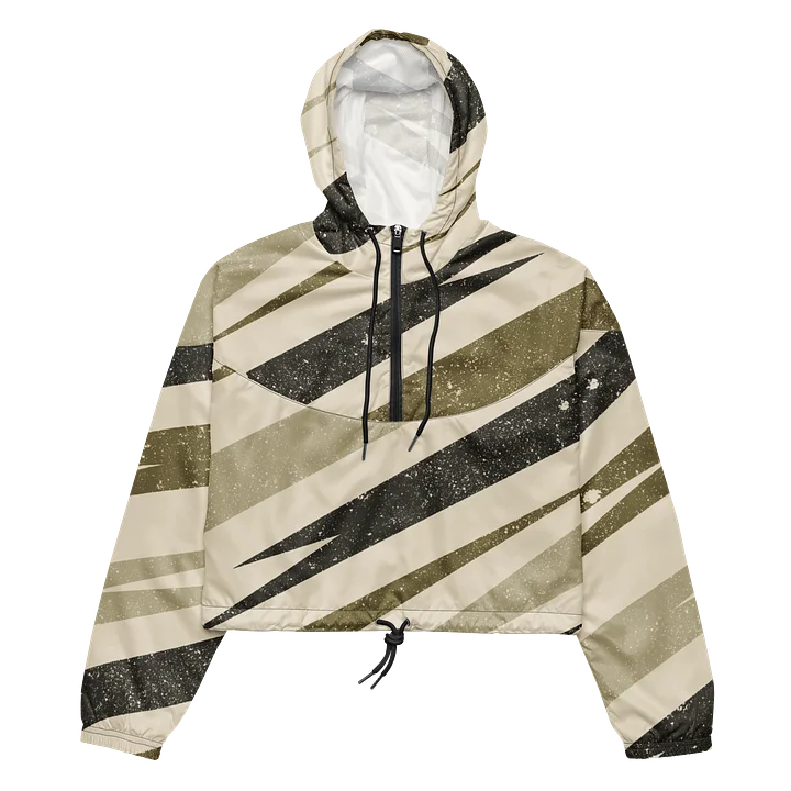 Geo Stripe Cropped Windbreaker product image (2)