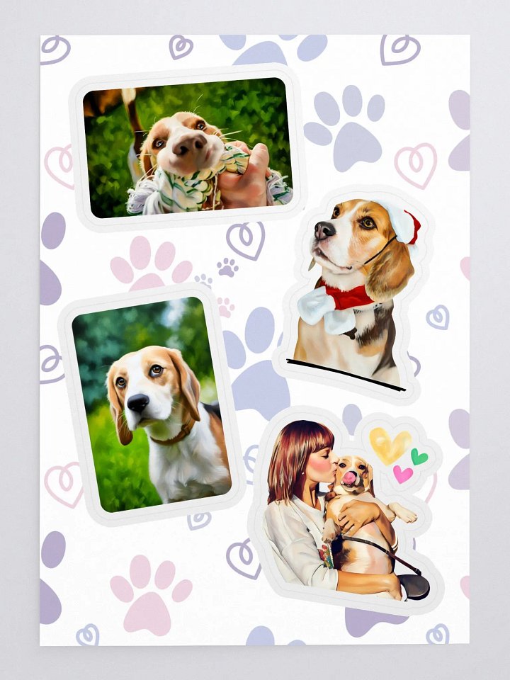 YOUR BEST FRIEND! / STICKER WITH PERSONALIZED NAME X4 product image (1)