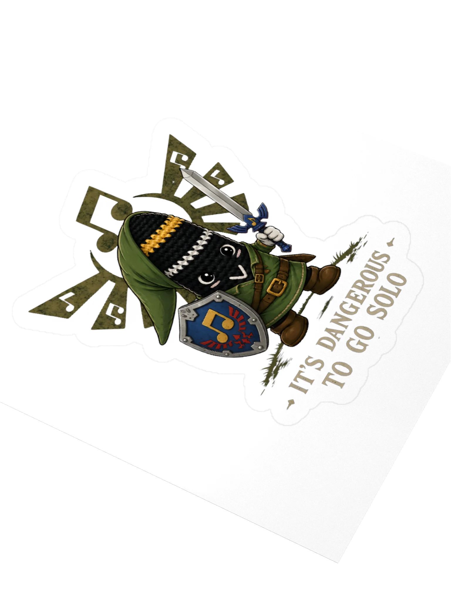 Hero of the Woodwinds Sticker (Toney Edition) product image (8)