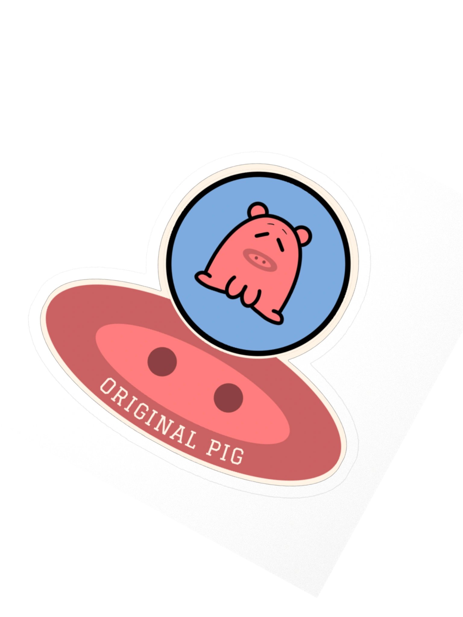 Original Pig Snout Sticker product image (4)