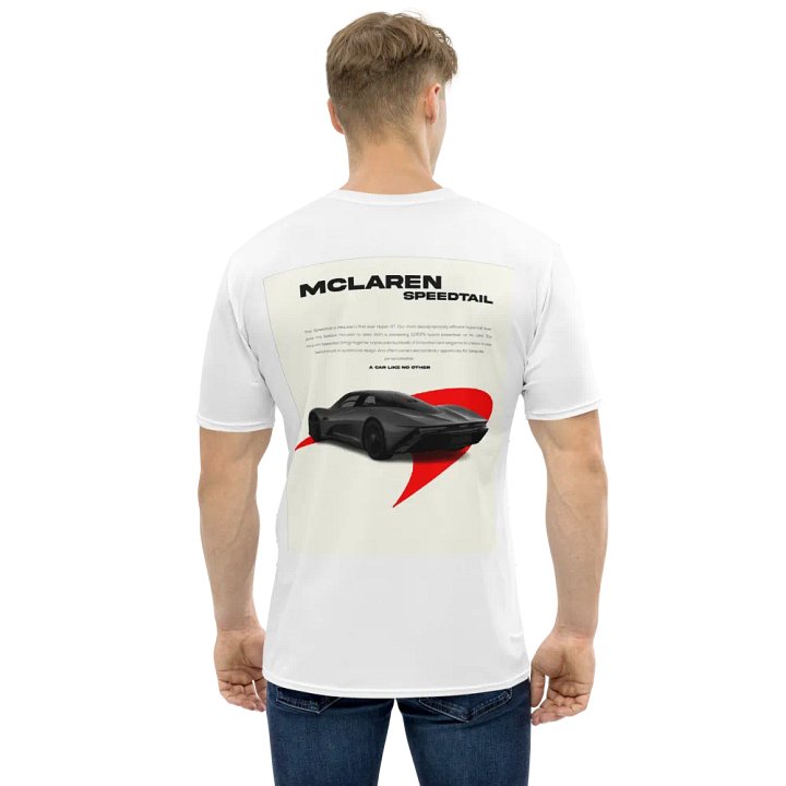 McLaren Speedtail Men's All-Over Print T-Shirt product image (1)