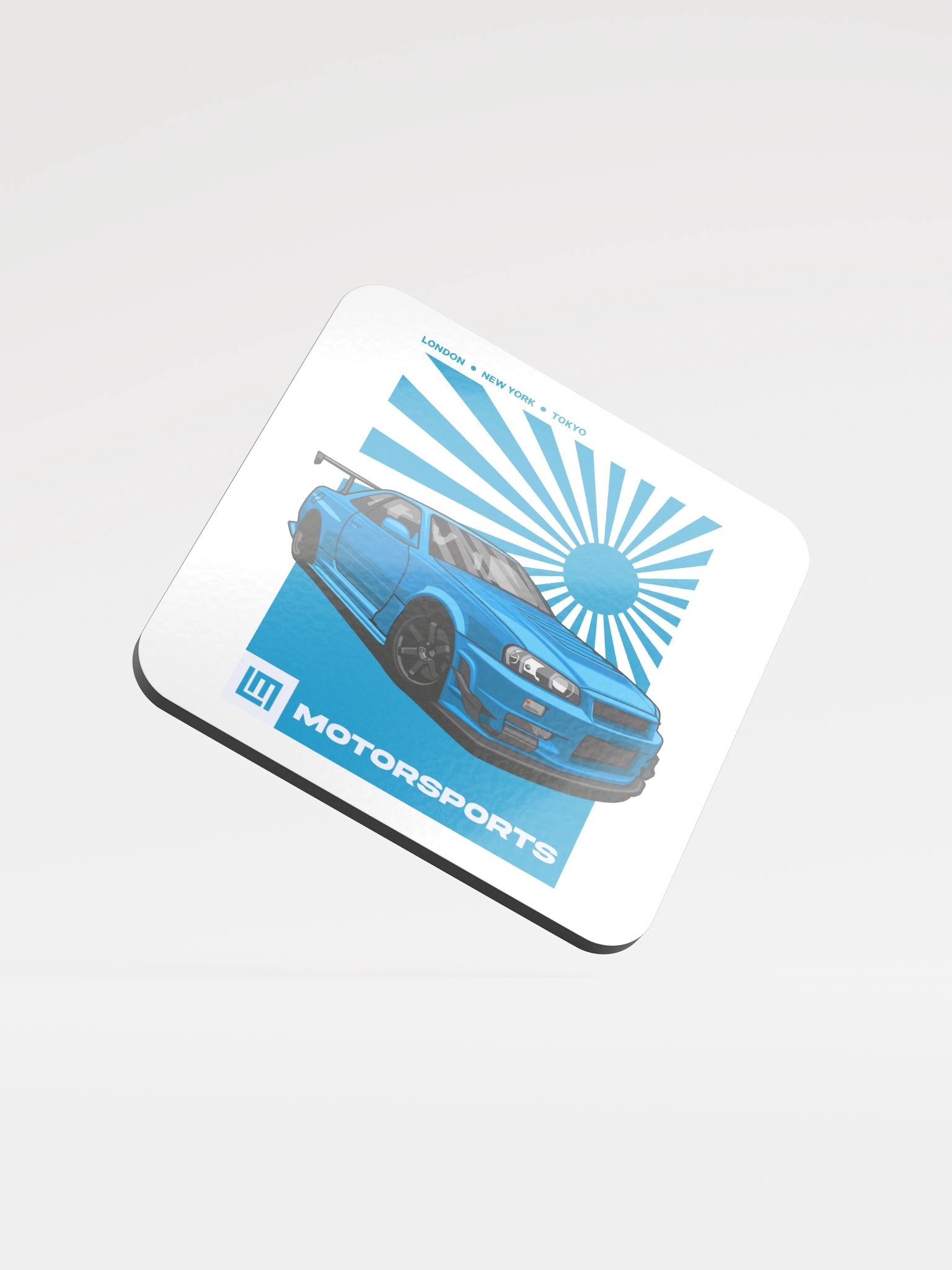 LEM MOTORSPORT BLUE - COASTER product image (1)