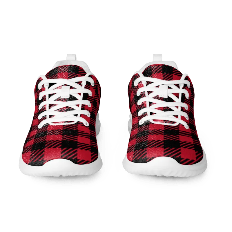 Crimson Check Women's Athletic Shoes product image (3)