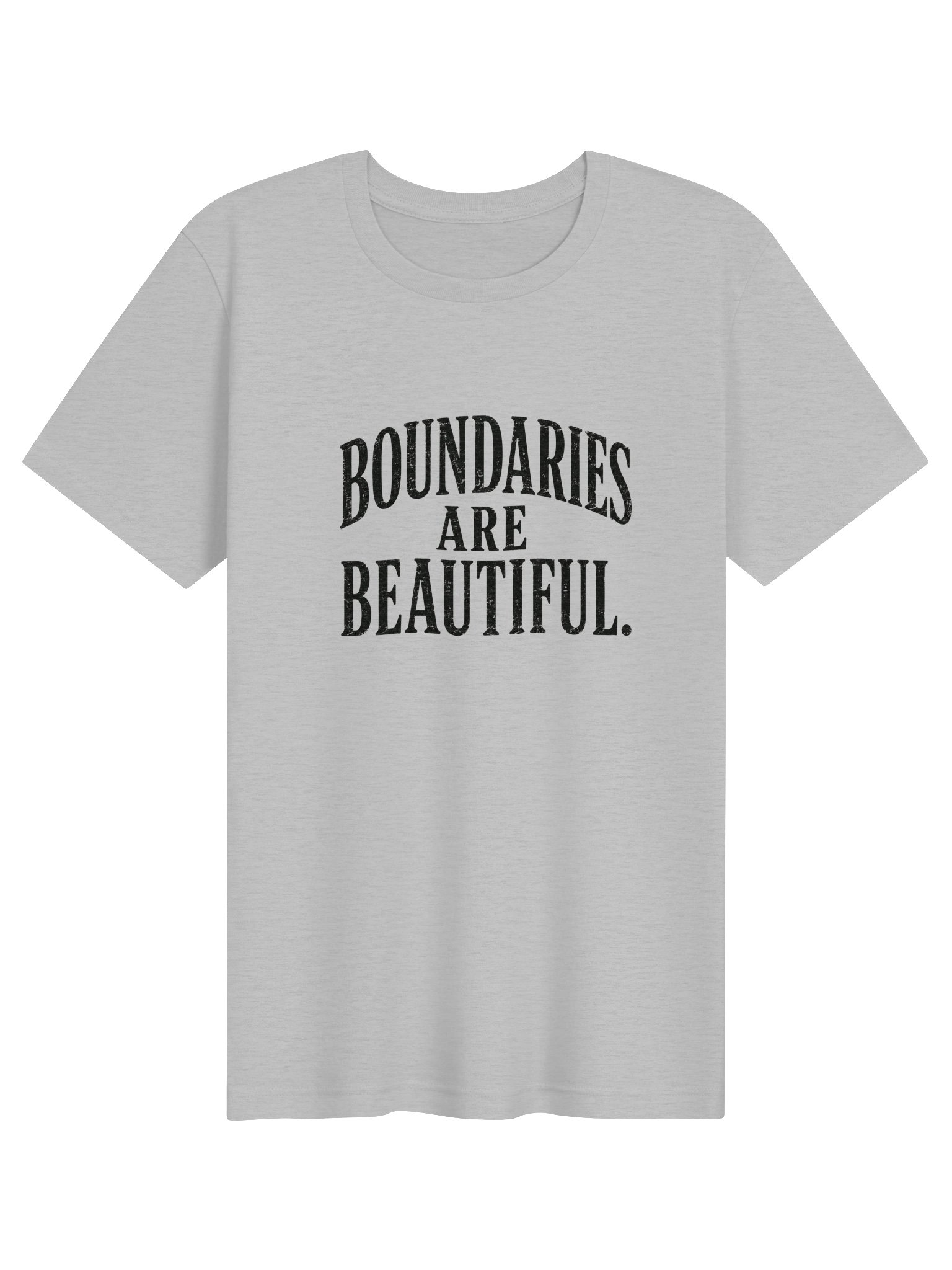 Boundaries Are Beautiful | Vintage Empowerment Graphic Tee product image (2)