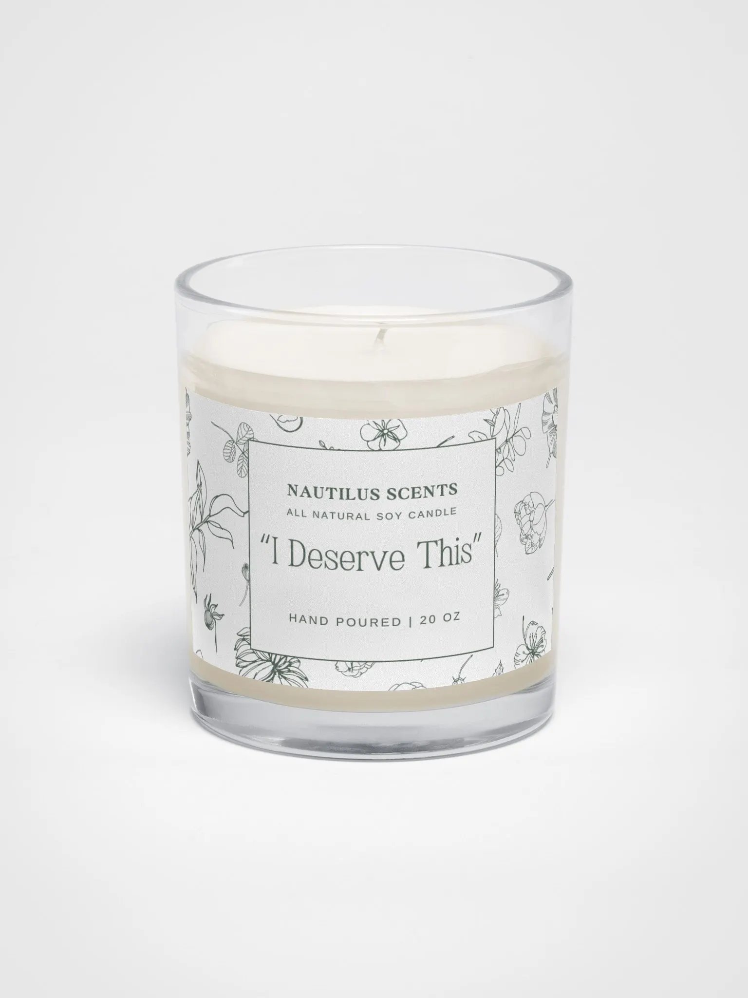 Nautilus Scents: 'I Deserve This' Soy Wax Candle product image (1)
