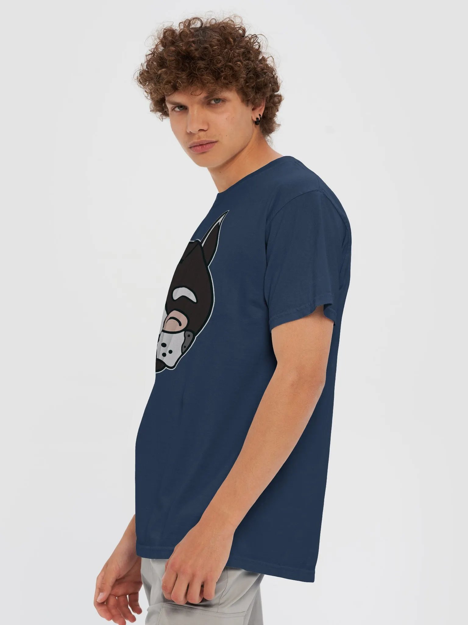 The 'pup hood color splash' T-Shirt - White product image (62)