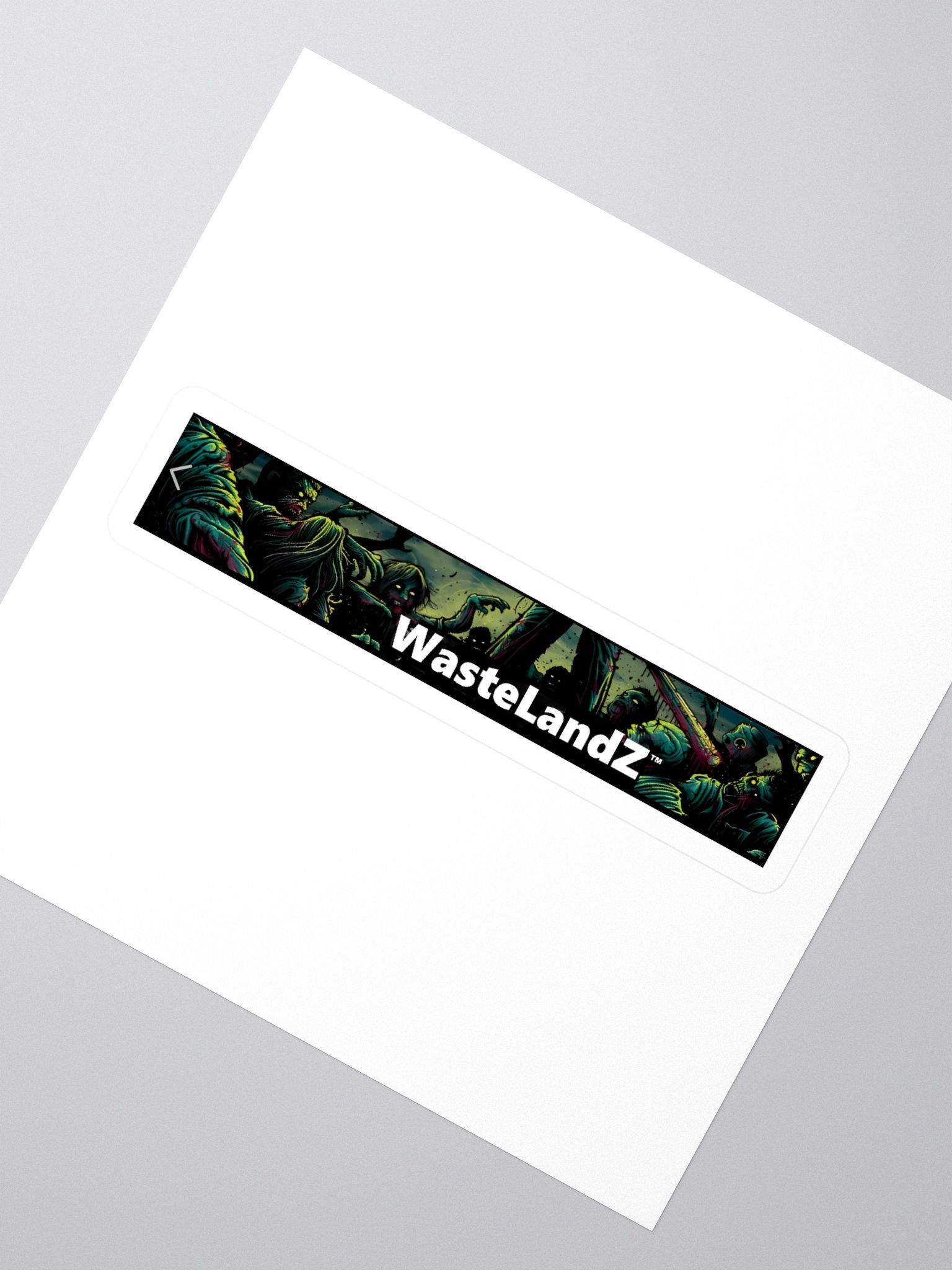 WasteLandZ Kiss cut sticker product image (2)