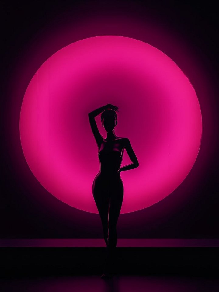 Radiant Silhouette Framed Poster product image (1)