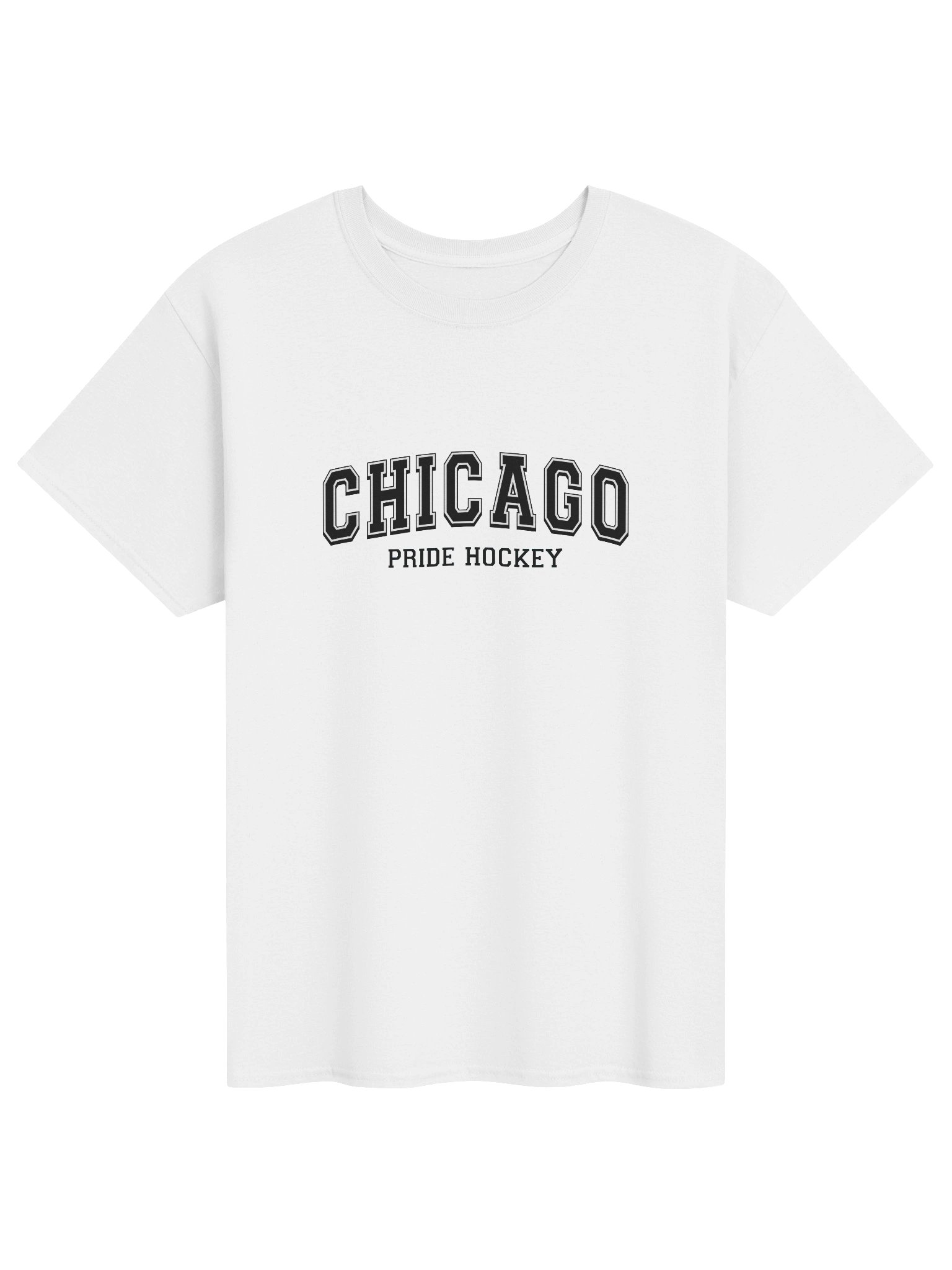 Chicago Pride Hockey Collegiate Tee product image (1)