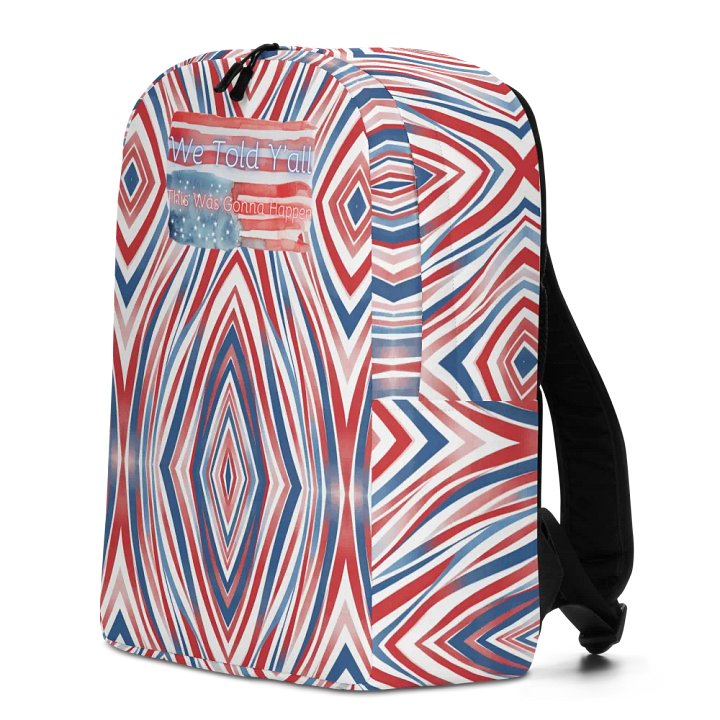 Resistors, We Told Y'all , Backpack product image (2)