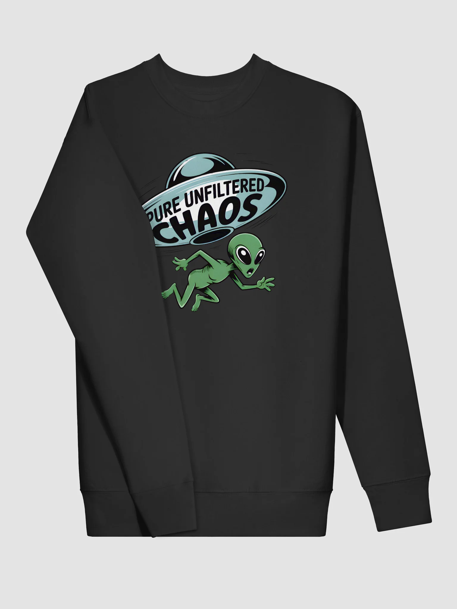Pure Unfiltered Chaos - Alien Abduction Hoodie product image (3)