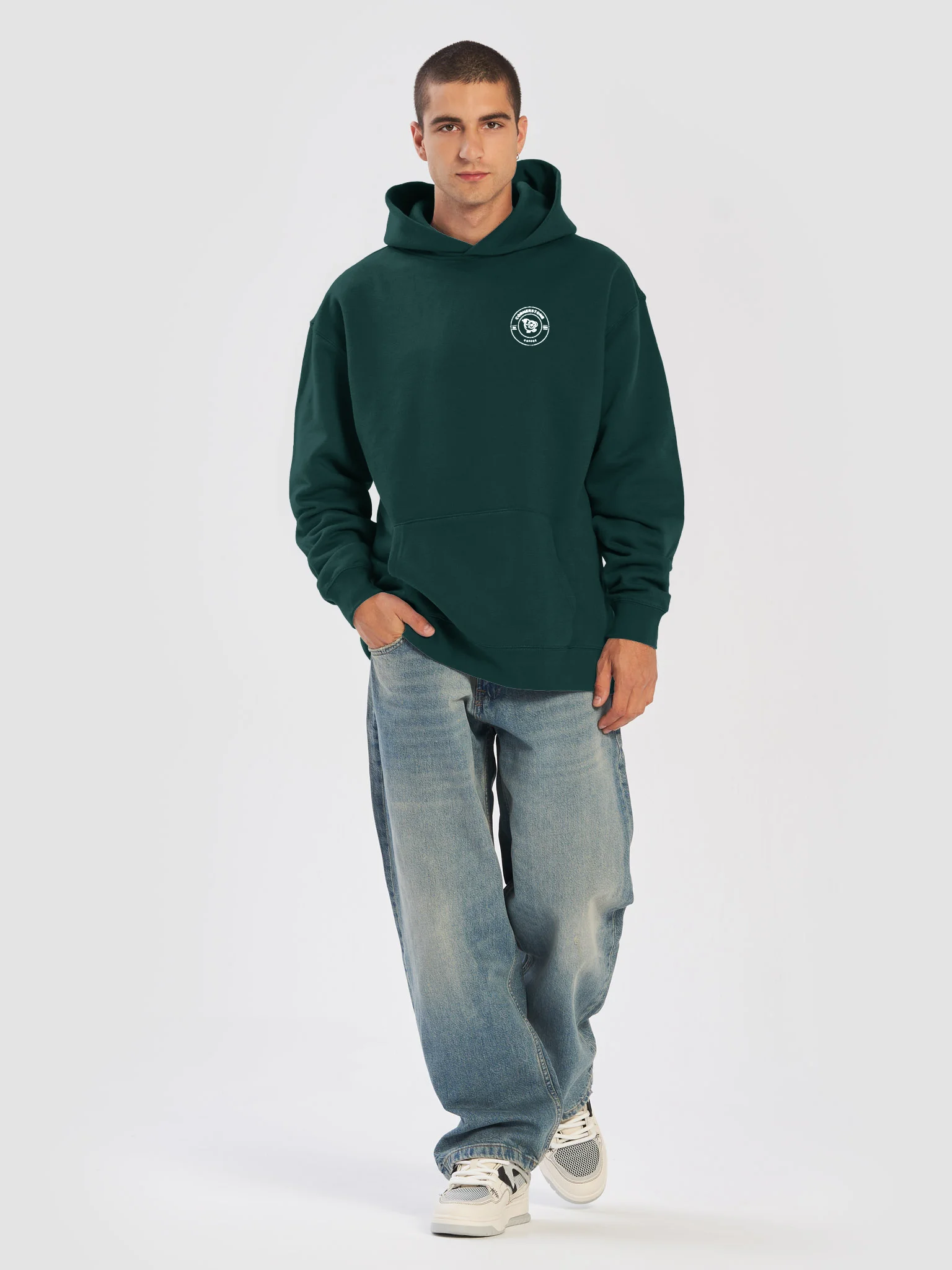 EMROIDERED LOGO HOODIE product image (5)