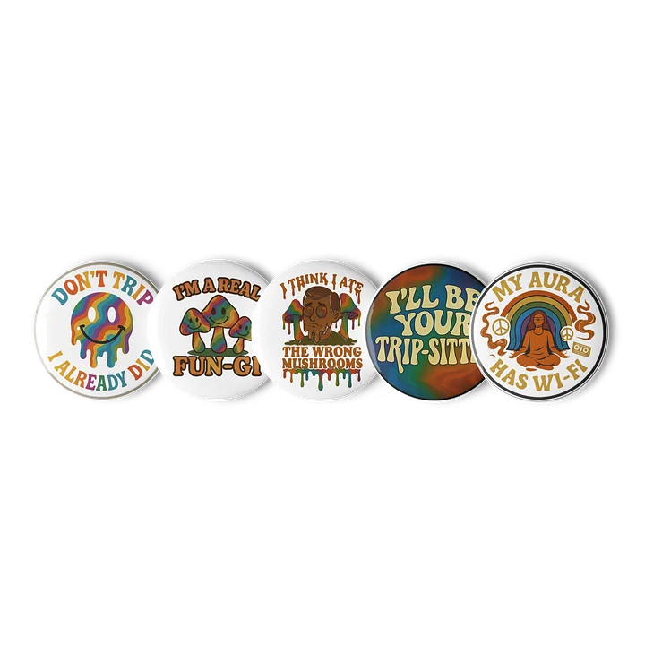 Trippy Hippie Pin Set product image (1)