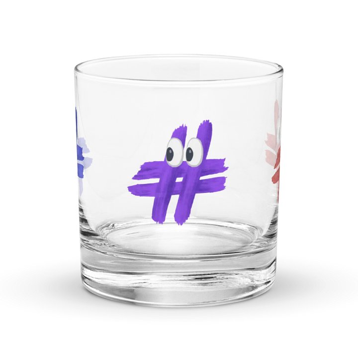 #Millennial Hashpal Whiskey Glass product image (1)