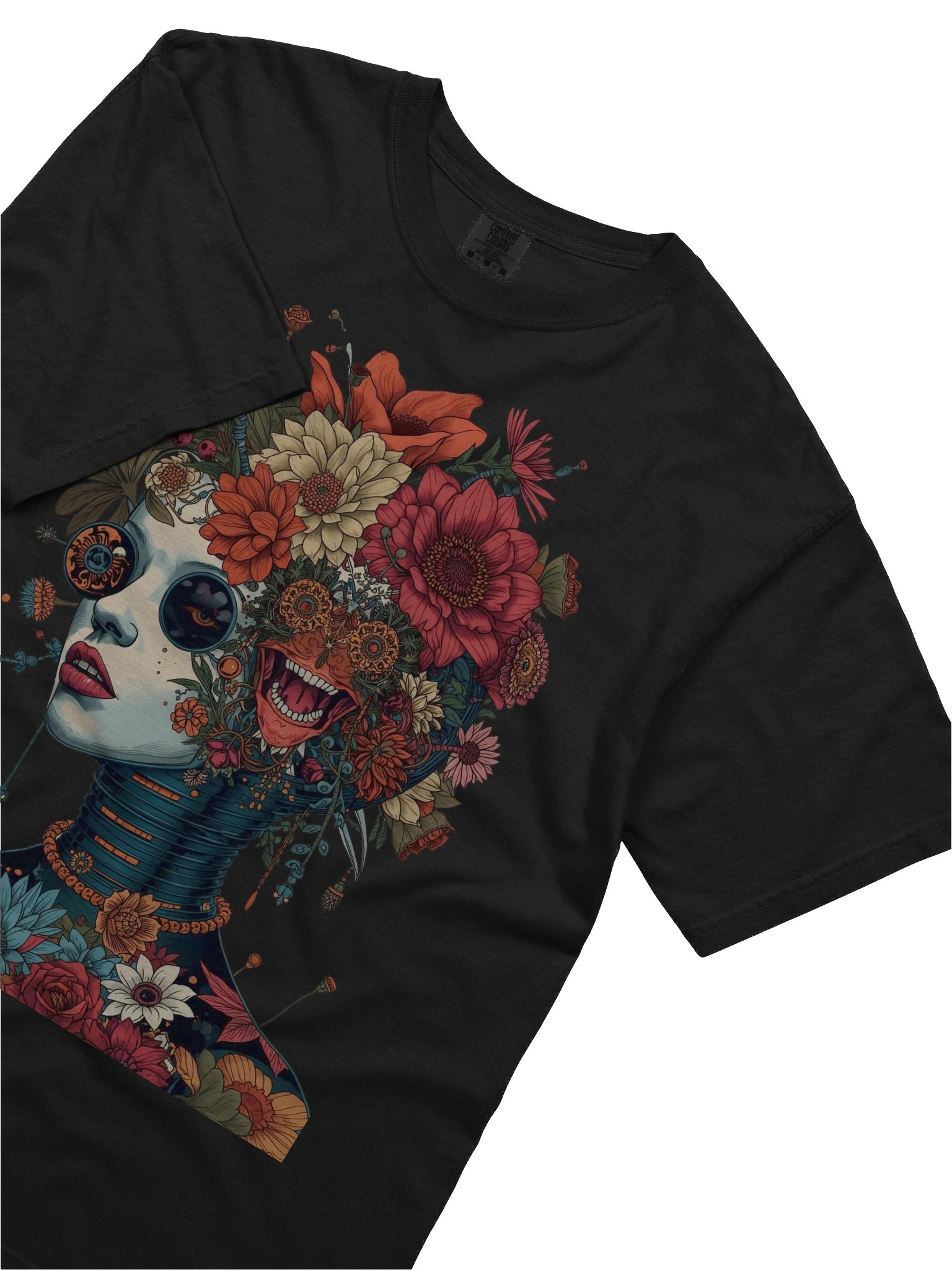 Floramech Portrait Heavyweight Tee product image (2)