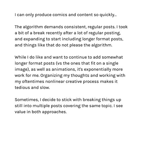 A few thoughts.
