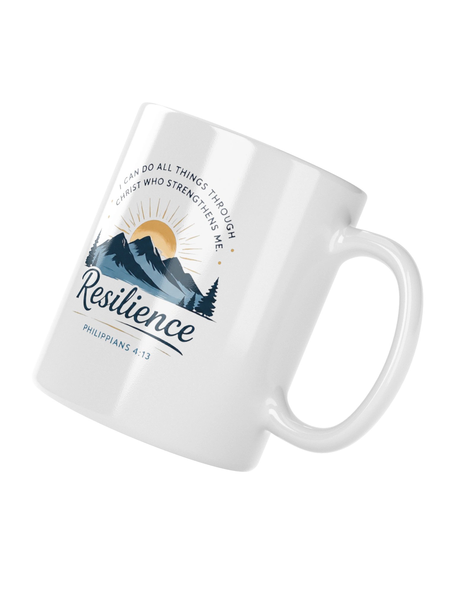 Philippians 4:13 Resilience Coffee Mug product image (7)