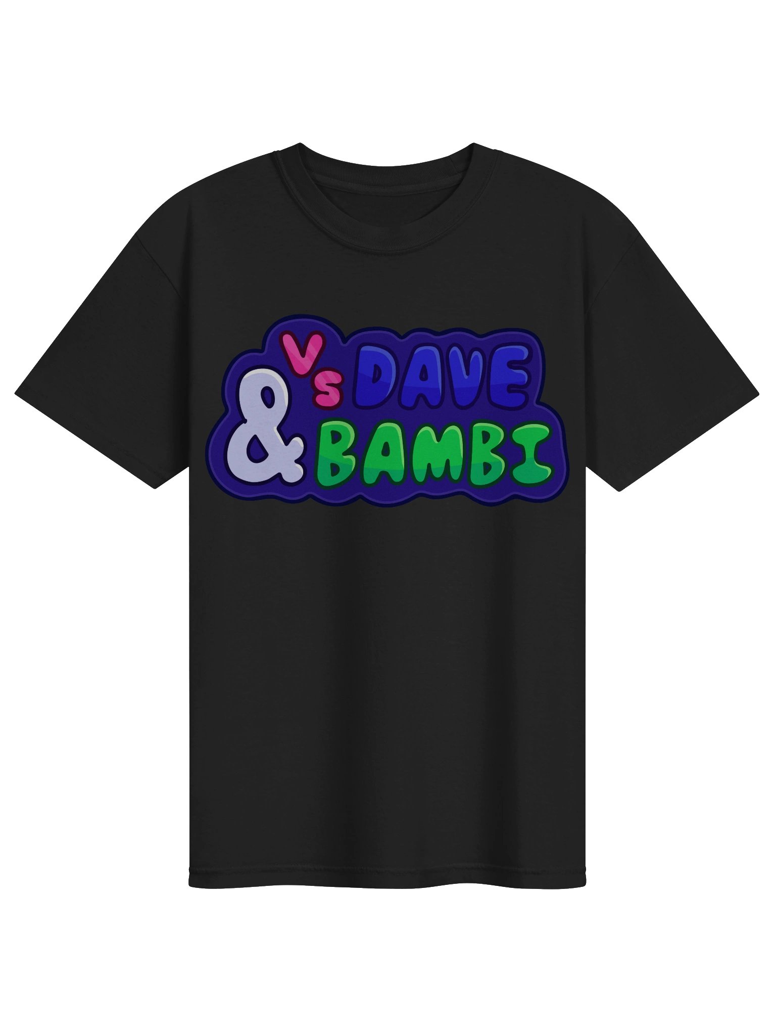 Vs. Dave and Bambi Logo T-Shirt product image (1)
