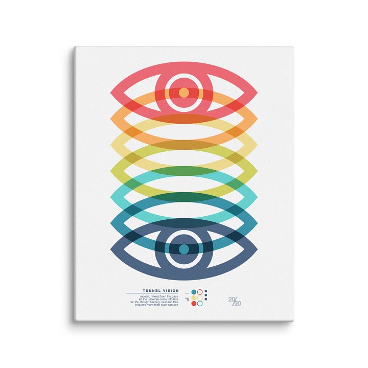tunnel vision canvas art print product image (22)