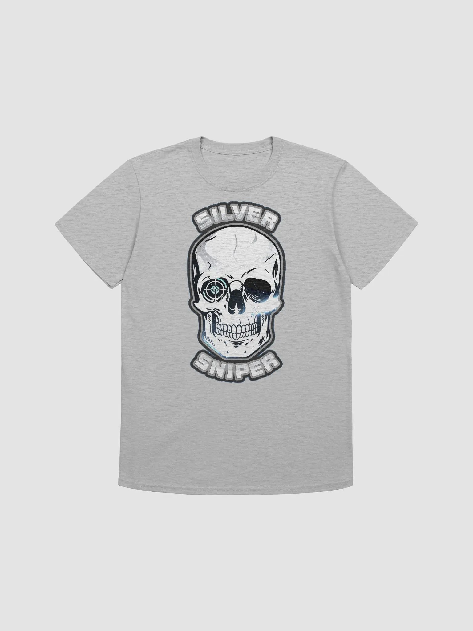 SILVER SNPER Logo Tee- Grey product image (1)